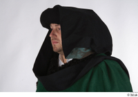  Photos Medieval Aristocrat in green dress 1 Aristocrat Medieval clothing green dress head hood 0002.jpg